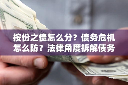 北京按份之债怎么分？债务危机怎么防？法律角度拆解债务分配与风险自保指南