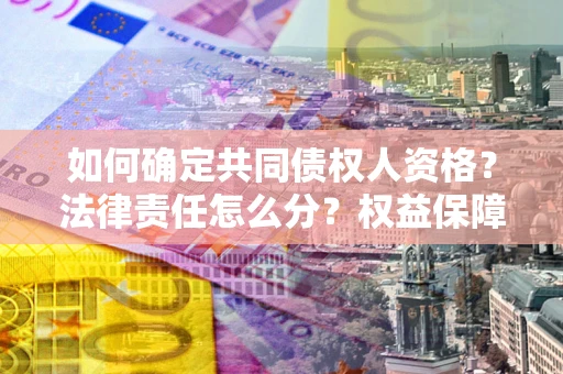 北京如何确定共同债权人资格？法律责任怎么分？权益保障技巧揭秘！