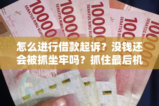北京怎么进行借款起诉？没钱还会被抓坐牢吗？抓住最后机会！