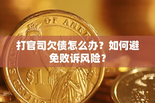 北京打官司欠债怎么办？如何避免败诉风险？