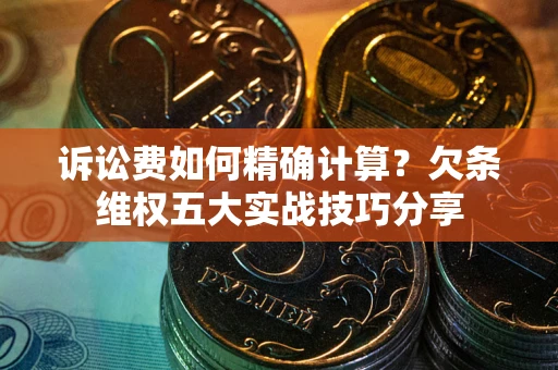 北京诉讼费如何精确计算？欠条维权五大实战技巧分享