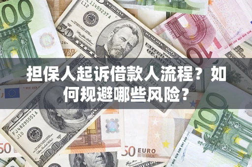 北京担保人起诉借款人流程？如何规避哪些风险？