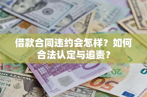 北京借款合同违约会怎样？如何合法认定与追责？
