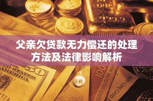 北京父亲欠贷款无力偿还的处理方法及法律影响解析