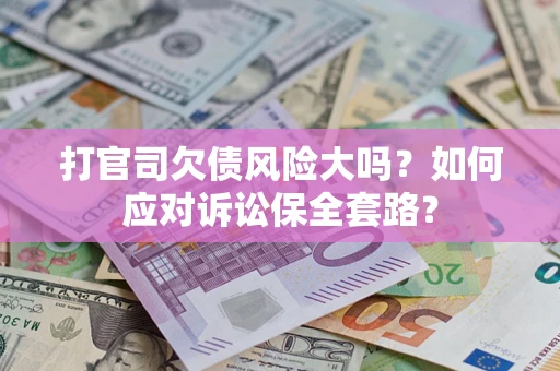 北京打官司欠债风险大吗？如何应对诉讼保全套路？